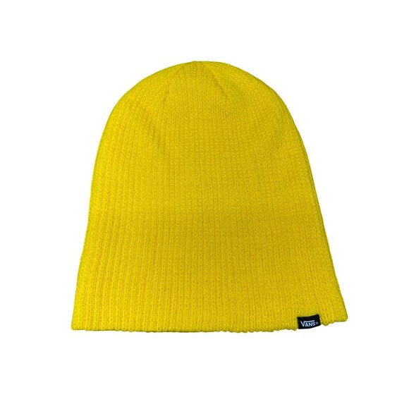 Vans & Neff Beanie Bundle - Total 5 Yellow Red & Gray - Picture 6 of 12